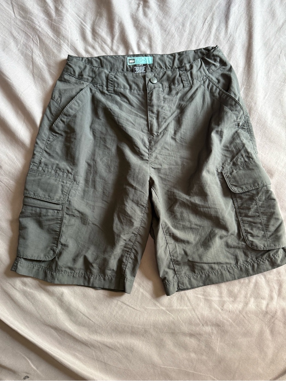 REI Women's Grey Cargo Shorts